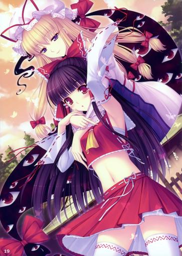 Touhou Project 08: Imperishable Night - Best Art of Touhou. Часть I